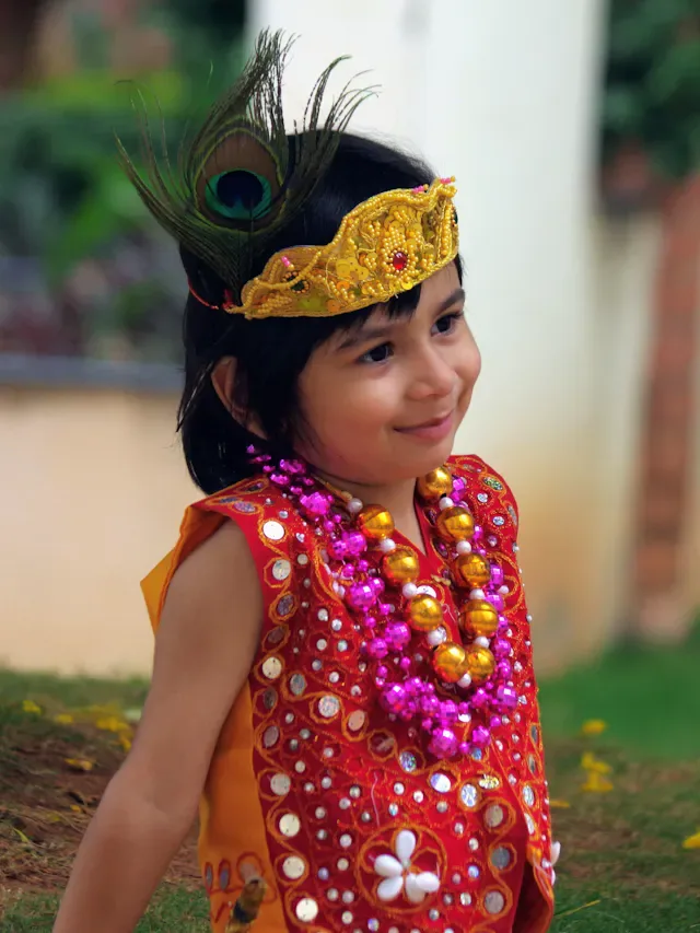 Modern Kids' Traditional Outfit