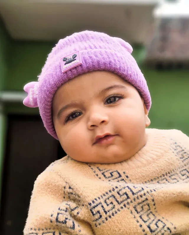 Crescent Baby Cap